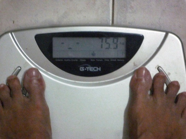 75,9 kg em 27/09/2014